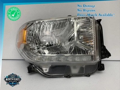 ✅OEM 2014-2017 Toyota Tundra halógeno derecho con faro nivelador de potencia LED DRL Foto 1 de 4