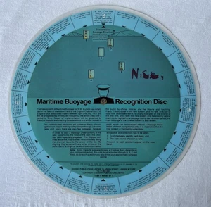 Pub Seaway vintage. Disco de velero Nauticalia RECONOCIMIENTO DE FLOTAJE MARÍTIMO - Imagen 1 de 13