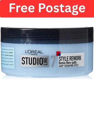 L'OREAL Loreal Studio Line Spec FX Hair Remix Pot 150ml 24H Reshaping Effect UK