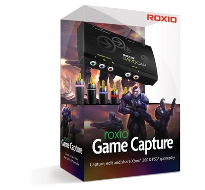 Roxio Game Capture (NEW) Gamecap PS3 Xbox 360 Wii Twitch TV Card Youtube Console - Image 1 of 4