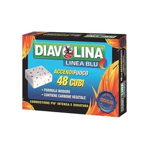 Diavolina accendifuoco lignite 48 cubi - Foto 1 di 1