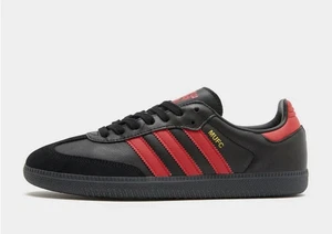 Adidas Originals Samba Manchester United En Negro Y Rojo Todas Las Tallas - Imagen 1 de 10