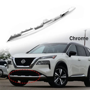 Front Bumper Lower Chrome Molding Trim For 2021-2023 Nissan Rogue 620726RA0A - Picture 1 of 19