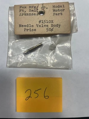 VINTAGE R/C  FOX NEEDLE VALVE BODY  #151 CX - Image 1 of 3