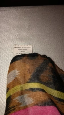 "Impresiones de leopardo artesanales con detalles rosas marrón rosa 51""x129""" Foto 1 de 4