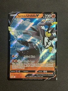 Rapid Strike Urshifu V SWSH107 SWSH: Sword & Shield Promo Cards Holo - Picture 1 of 2