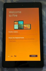 Amazon Fire HD 8 (7th Generation) Tablet 16GB - Used, Excellent Condition - Picture 1 of 3