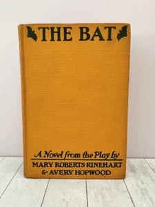 Vintage 1926 The Bat - A Novel from the Play Rinehart Hopwood Gothic Mystery HC - Picture 1 of 1