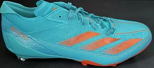 Adidas SM Adizero Electric Miami Dolphins Team Color PE Cleat Men Sz 12.5 IH5032 - Picture 1 of 5