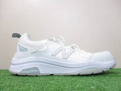 Tênis New Balance 857v3 Feminino 10 Wide D Branco WX857WB3 Treinador de Caminhada - Imagem 1 de 4