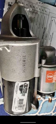 Carquest 6939S, Starter 08-18 Astra, Sonic, Cruz, Chevy, Saturn $199 - Imagem 1 de 3