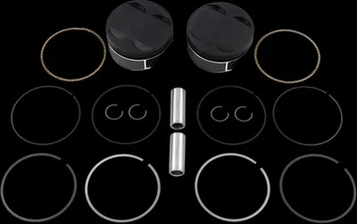 Kit de pistón de plato Wiseco 4,250 pulgadas de diámetro 11,0:1 Harley Ultra Limited bajo 17-19 Foto 1 de 4