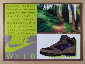 1992 Nike Caldera Hiking Boots vintage print Ad - Picture 1 of 1