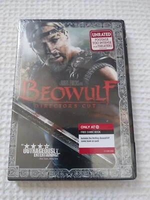 Beowulf (DVD 2008 Unrated Director's Cut) Beowulf #1 Comic Book Incld NEW F-Ship - Image 1 of 3