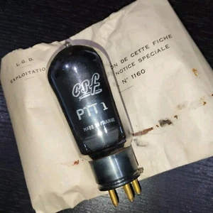 PTT1 Tube NOS fiche biographique vierge   PTT 1  pointe CSF        I5h4/1 - Picture 1 of 4