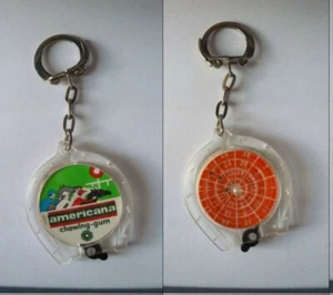 porte-clés chewing gum Americana, lance billes au verso (pc) - Picture 1 of 1