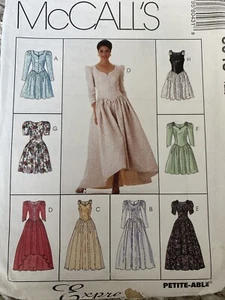 McCall’s 8043 Vintage Misses’ Kleid in zwei Längen - Bild 1 von 3