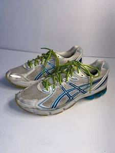 Asics Gel GT-2170 Laufschuhe Damen 10,5 silber blau Schnürschuhe Low Top F450512 - Bild 1 von 12