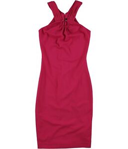 Rachel Roy Womens Prynn Halter Sheath Dress, Pink, Small