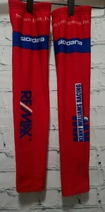 Calentadores de piernas de ciclismo Giordana rojos talla XL B11 - Imagen 1 de 6