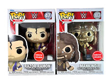 Funko Pop Mankind Razor Ramon Gamestop Exclusive Wrestling WWF WWE 47 103