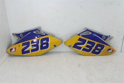 Guardabarros derecho izquierdo Honda CRF 450R 2004 placas numeradas traseras plásticas Foto 1 de 4