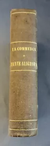 *Rare* La Commedia di Dante Alighieri 1857, Italian Version, Divine Comedy - Picture 1 of 14