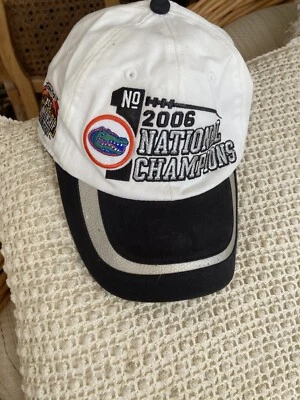 NUEVO Florida Gators 2006 Campeonato Nacional de Fútbol Americano Juego NIKE Pelota CaP Talla UNA Foto 1 de 4