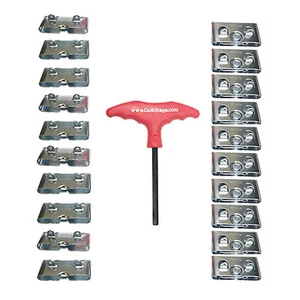 20 Pairs of Penn-Elcom Male & Female Roto Lock Butt Joint Receptacles 2 THandles - Picture 1 of 4