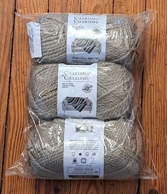 Fios novos laços e fios carisma cinza claro pacote com 3 - Imagem 1 de 4