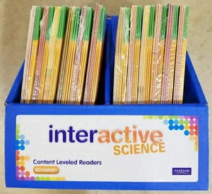 Pearson Interactive Science Grade 5 On Level Leveled Reader 72 Book Set New - Imagen 1 de 6