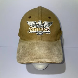 Fenwick Eagle Suede Baseball Cap Brown 'Feel the Action' - Picture 1 of 6