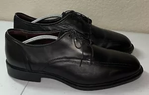 Allen Edmonds Shoes Mens Black 11D Cushion Heel Pad Dress Oxford 23387 5514 - Picture 1 of 12