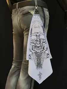 Cintura Flair Logo Bandana Edizione Limitata Teschi Rock Punk Biker - BDN210 - Foto 1 di 2