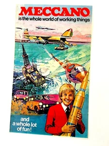 Meccano es todo el mundo de las cosas de trabajo y un montón de folleto divertido 1971 - Imagen 1 de 7