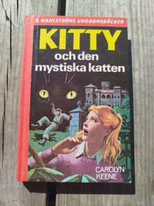 1987 Il mistero del gatto dagli occhi di smeraldo: libro svedese Nancy Draw - Carolyn Keene #75 - Foto 1 di 3