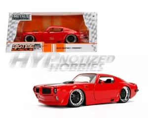 JADA 1:24 1972 PONTIAC FIREBIRD BIGTIME MUSCLE DIE-CAST RED 99582 - Picture 1 of 6
