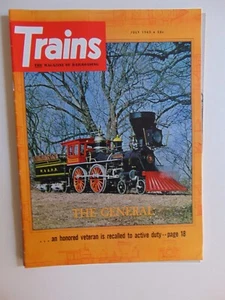Trains The Magazine of Railroading Juli 1962 The GENERAL - Bild 1 von 1