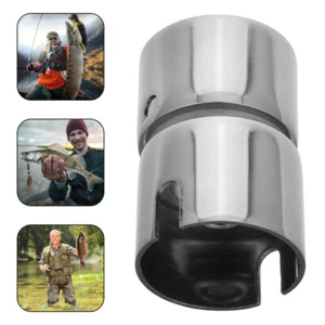 Soporte giratorio convertidor de barril de caña de pescar para soportes de poste de barco - Imagen 1 de 12