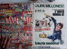 CLIPPINGS S 2208 LOTERIA NACIONAL MUNDIAL FUTBOL ESPAÑA 82 ANUNCIO PUBLICIDAD