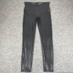 Spanx Kunstleder Krokodil Leggings 28" schwarz Damen XL - Bild 1 von 12