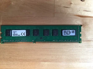 DDR3 RAM D1G64K110 1600 Mhz Memory Module Kingston 8Gb - Picture 1 of 3