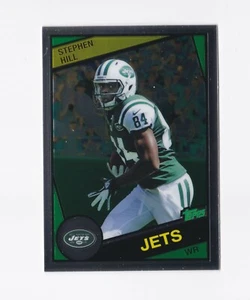 2012 Topps Chrome 1984 #28 Stephen Hill New York Jets Georgia Tech - Picture 1 of 2