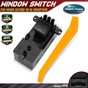 Rear Side Power Window Switch for Honda Accord 08-12 Crosstour 12-15 Pilot 09-15 - Picture 1 of 10