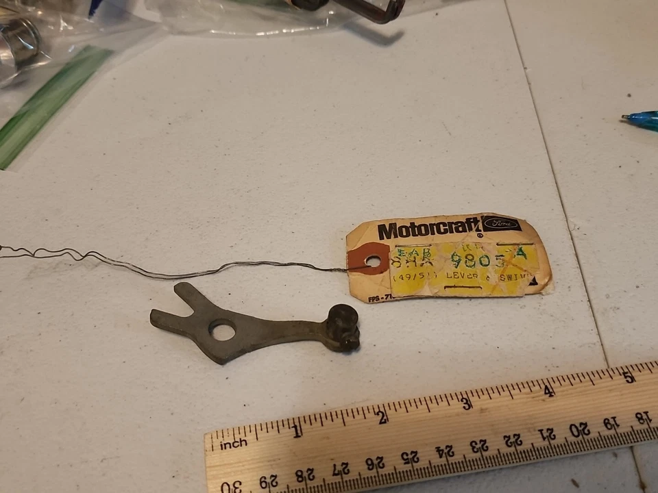 Nuevo de Lote Antiguo 48-53 Ford Coche y Camión Palanca de Choque y Giratorio OEM # 8HA-9895-A EAB-9805-A Foto 1 de 2