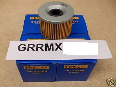 4 filtros de aceite Emgo nuevos para Kawasaki KZ 1000 Police P10 KZ1000P 1982-2005 Foto 1 de 1