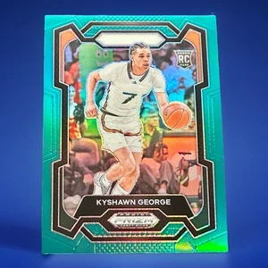 Kyshawn George Rookie Card Green Prizm 2024 Prizm Draft Picks #71 - Picture 1 of 3