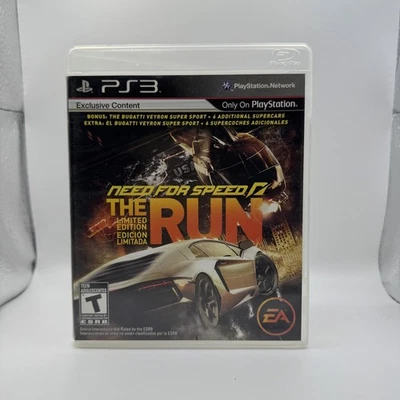 Need for Speed The Run Limited Edition PS3 Video Game Multiplayer - Image 1 of 4