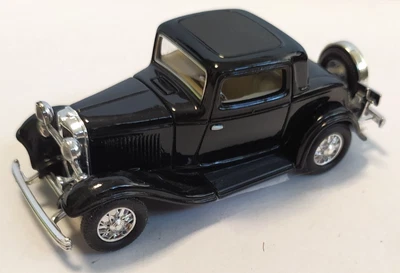 ROAD SIGNATURE 1:43 AUTO FORD 3- WINDOW COUPE 1932 NERO  ART VARIE E - Immagine 1 di 4