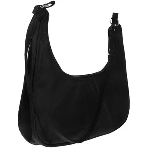 1pz Borsa Ascelle Moda Portatile Donna Borsa a Mano Elegante Borsa a Tracolla (Nero) - Foto 1 di 12